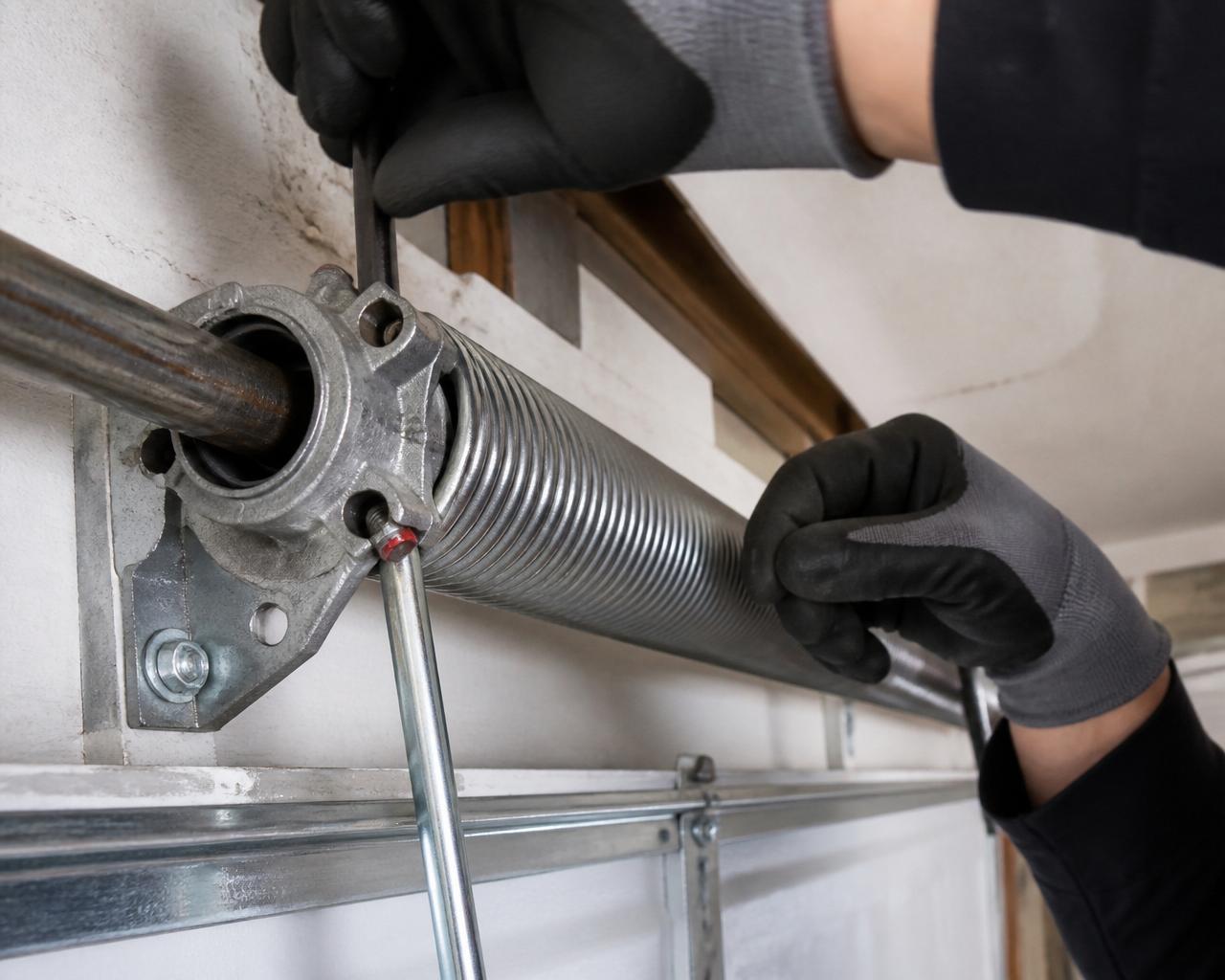 Spring Repair & Replacement — Meridian Ranch Garage Door Repair, Falcon SC
